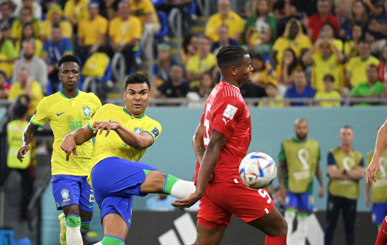ब्राजिल विश्वकप फुटबलको प्रिक्वार्टरफाइनलमा प्रवेश